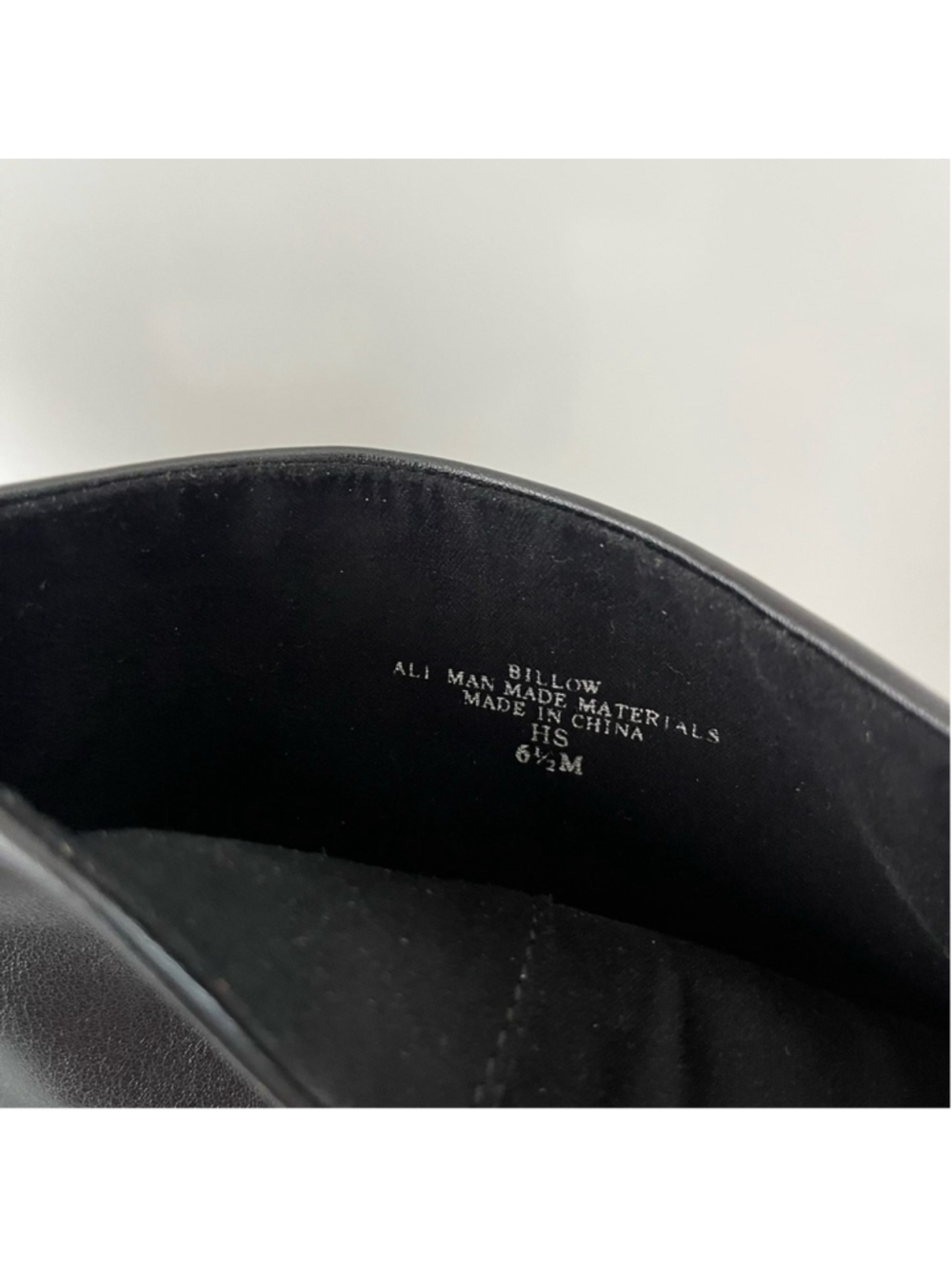 CHARLES by Charles David Billow Faux Leather Block Heel Boot Black 6.5 - Picture 13 of 15